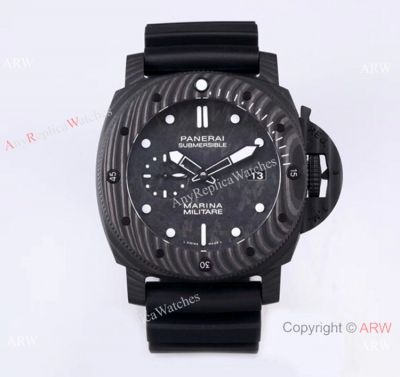 (VS) Swiss Panerai Submersible Marina Militare Carbotech Watch PAM 979 VS Factory Best Replica Edition